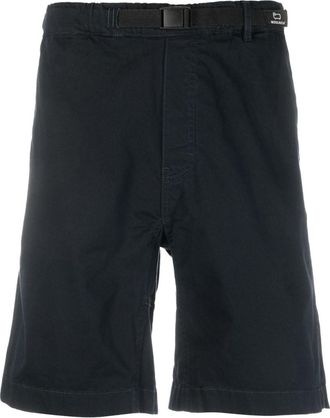 Woolrich Navy Blue Waist-strap Shorts
