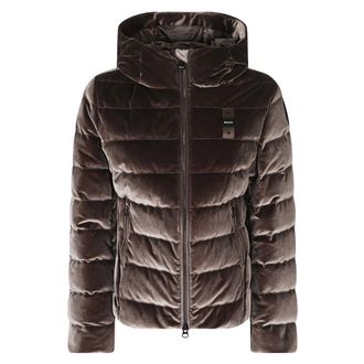 Blauer Velly Donsjack - Dames - Jassen - Bruin - Maat: M Zijde
