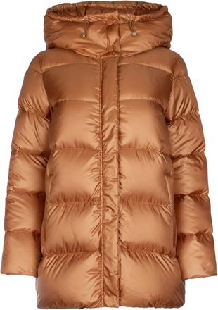 iBlues Cristin donsjas met capuchon - Oranje