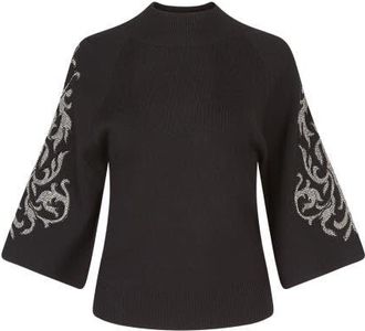Anne Fontaine Geri Top in Black at Nordstrom, Size Medium