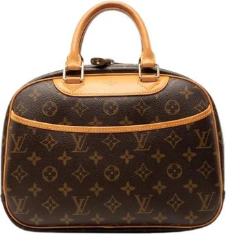 Louis Vuitton Pre-owned Trouville Handtas - Dames - Vintage Handtas - Bruin - ONE Size - Vintage