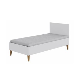 Topeshop Topeshop - Griso - Cama Individual Infantil Blanca 180 X 80 Cm Con Somier