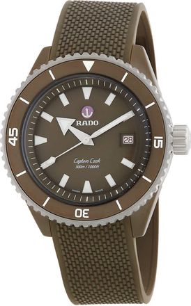 Rado Captain Cook Automatic Green Dial Mens Watch R32130318