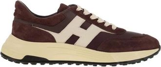 Hogan Hyperlight Sneakers - Heren - Sneakers - Bruin - 43 EU - Leer - Schoenen
