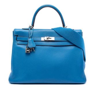 Herm&egrave;s Pre-owned Hermes Togo Kelly II Retourne 35 Ladies F27M72S4V8T4Q4AR