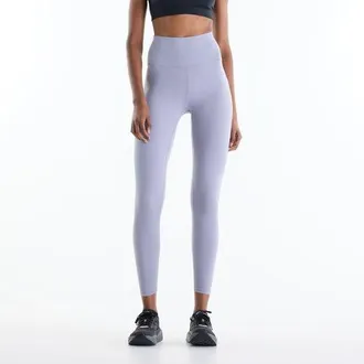 New Balance Donna NB Harmony High Rise Legging 25 in Grigio, Maglia di Poliestere, Taglia L