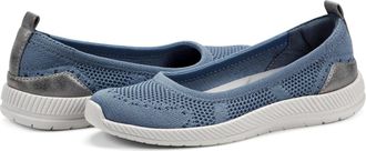 Easy Spirit Glitz Blue Slip-On Round Toe Comfort Casual Shoes HAWK566