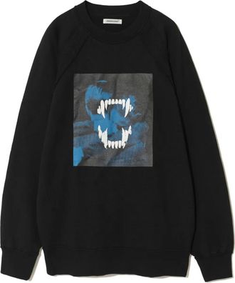 Undercover vampire-print sweatshirt - Black