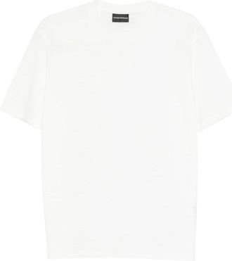 Emporio Armani White Crew Neck T-Shirt