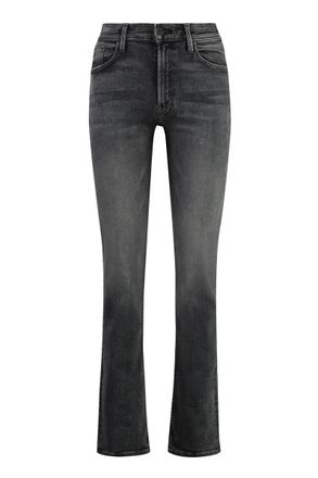 Mother Rider Skimp 5-Pocket Straight-Leg Jeans