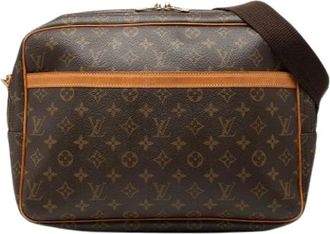 Louis Vuitton Pre-owned Cross Body Bags, female, Brown, Size: ONE SIZE Pre-owned The Reporter GM