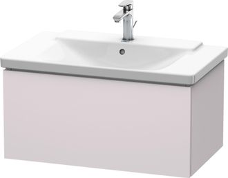 Duravit Duravit L-cube Mueble De Pared, Ancho 820mm, Profundidad 481, 1 Extra&iacute;ble, Se Ajusta A La Medida. Art&iacute;culos 233285, 233385 Y 233485, Color: Blanco Lil