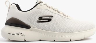 Skechers Mens Skechers 232971/NTBK SKECH-AIR DYNAMIGHT 2.0 - DUR Mens Trainers Natural/Black - Cream - Size: 8