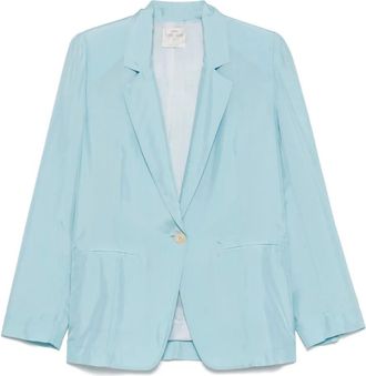 Forte_Forte Blazer in seta - Blu