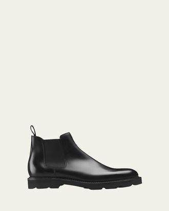 John Lobb Mens Lawry Leather Chelsea Boots
