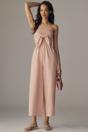 Bishop + Young Elva Strapless Jumpsuit