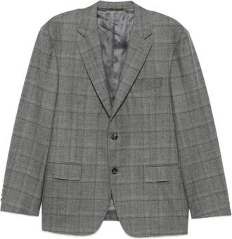 Canali 12280 Blazer - Heren - Blazers - Grijs - 3XL - Wol - Jassen