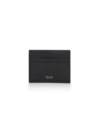 Ferragamo Gancini Card Case - Black