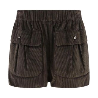 The Mannei Mujer, Pantalones cortos, Marr&oacute;n, Talla: M