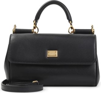 Dolce & Gabbana Dames, Tassen, Zwart, Maat: ONE Size Leer
