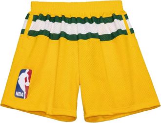 Mitchell & Ness Shorts Seattle Supersonics Swingman 2003 - Giallo