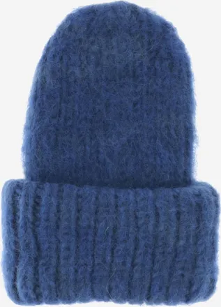Myssyfarmi Womens Handmade Wool Beanie Navy Hat