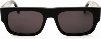 Palm Angels Midway Grey Square Unisex Sunglasses PERI085 1007 53