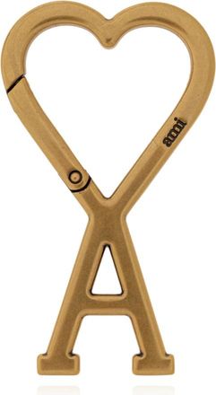 Ami Sleutelhanger met logo - unisex - Sleutelhangers & Tashangers - Geel - ONE Size - Accessoires
