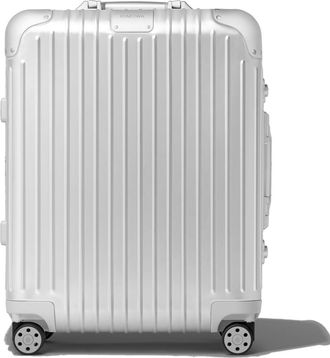 Rimowa Original Cabin Plus Suitcase in Silver - Aluminium - 57x44x25