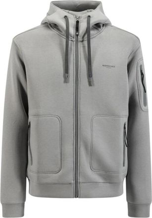 Murphy & Nye Rhump Sweatshirt - Heren - Vesten met rits - Grijs - M - Polyester - Hoodies & sweatvesten