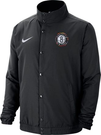 Nike Brooklyn Nets Sports Logo Jacket Black CD3037-010