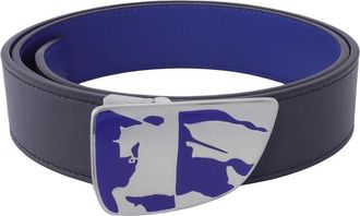 Burberry Reversible Leather Shield EKD Belt, Size 100 cm