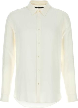 Gucci White Crepe Shirt