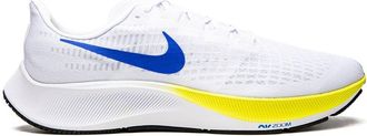 Nike Air Zoom Pegasus 37 White/Racer Blue/Cyber Black sneakers - unisex - Polyester/Rubber/Fabric - 11