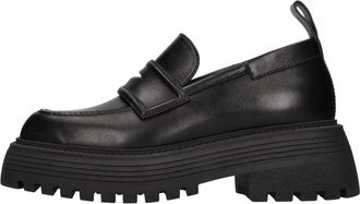 3Juin Sofia 20 Loafers - Dames - Loafers - Zwart - 41 EU - Leer - Schoenen