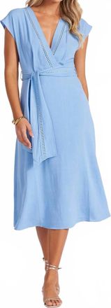 Bishop + Young Salerno Dress In Blue