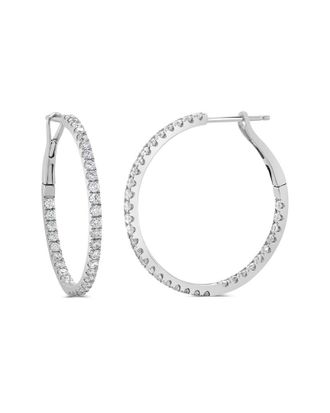 Sabrina Designs 14K 1.06 Ct. Tw. Diamond Hoops