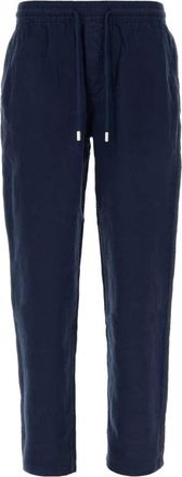 Vilebrequin Pacha Pant - Heren - Sweatpants - Blauw - 3XL - Linnen - Broeken