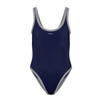 Versace One-piece, female, Blue, Size: 2XL One-Piece Swimsuit