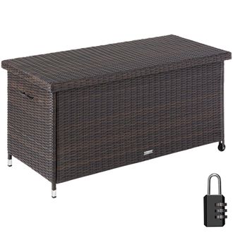 TecTake Storage Box Kiruna in Brown | Size: Large