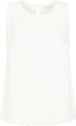 Cream Tops, Dames, Wit, XS, Polyester, Halona Top