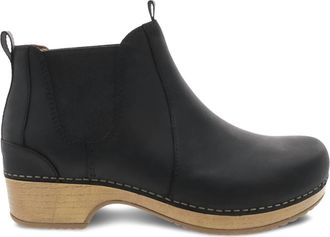 Dansko Womens Becka Low Bootie In Black