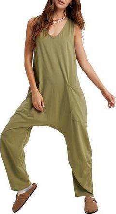 Wishlist Drop Sleeveless Romper in Olive at Nordstrom Rack, Size Medium