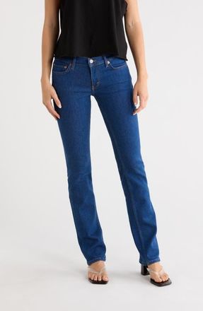 Re/Done The Lean Low Rise Flare Jeans in Dark Star at Nordstrom, Size 25