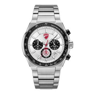 Ducati Chronograph Quartz Silver Dial Mens Watch DTWGI0003201