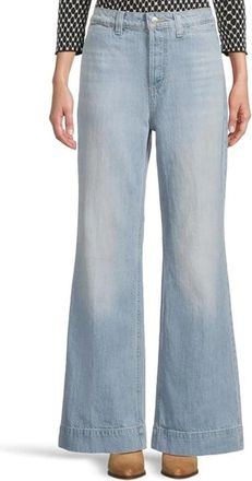 Free People Womens Free People Cerine Jeans Blue Denim Bootcut Leg Button Fly JDM2516
