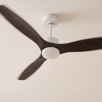 Forlight Forlight - Ventilador De Techo Stem Evo, &Oslash;1320mm, Motor Dc Silencioso, 30w + 20w Led, Led Integrado, Cct Seleccionable, 3000k - 4000k - 5000k, Regulab