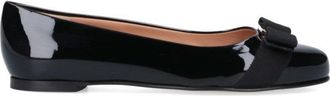 Ferragamo Varina Ballet Flats - Black