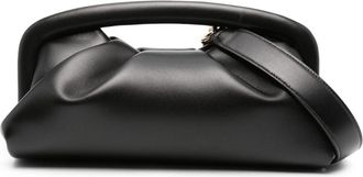 Stuart Weitzman Moda Frame leather top handler bag - women - Calf Leather - One Size - Black