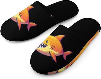 Generic Candy Sharks Mens House Slippers Slip Indoor Slipper On Shoes Warm Outdoor